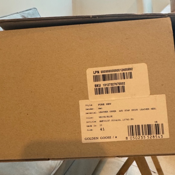 GOLDEN GOOSE PURE STAR LEATHER SIZE 41 - Picture 5 of 6